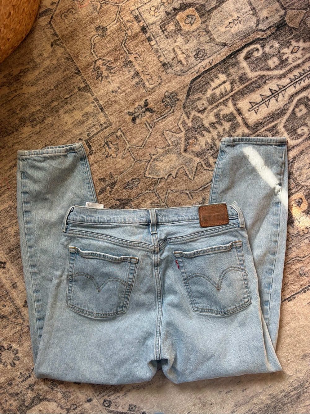 Levi’s premium wedgie straight leg jeans size 30 buttonfly